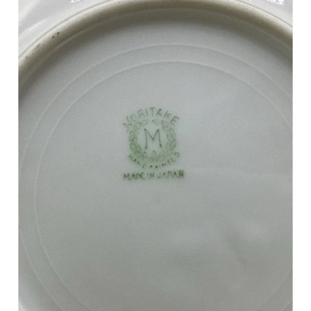 Vtg Noritake Floral Lemon Dish - Handpainted - Japan -‎ 5.5